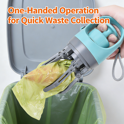 Extra Large Metal Dog Poop Scooper, Adjustable Long Handle Set