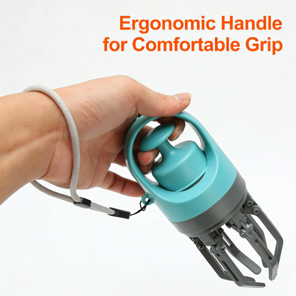 Extra Large Metal Dog Poop Scooper, Adjustable Long Handle Set