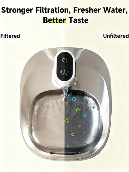 8-Pack Fountain Filters, 6-Layer with Pre-Filter Sponges