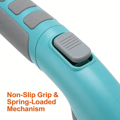 Extra Large Metal Dog Poop Scooper, Adjustable Long Handle Set